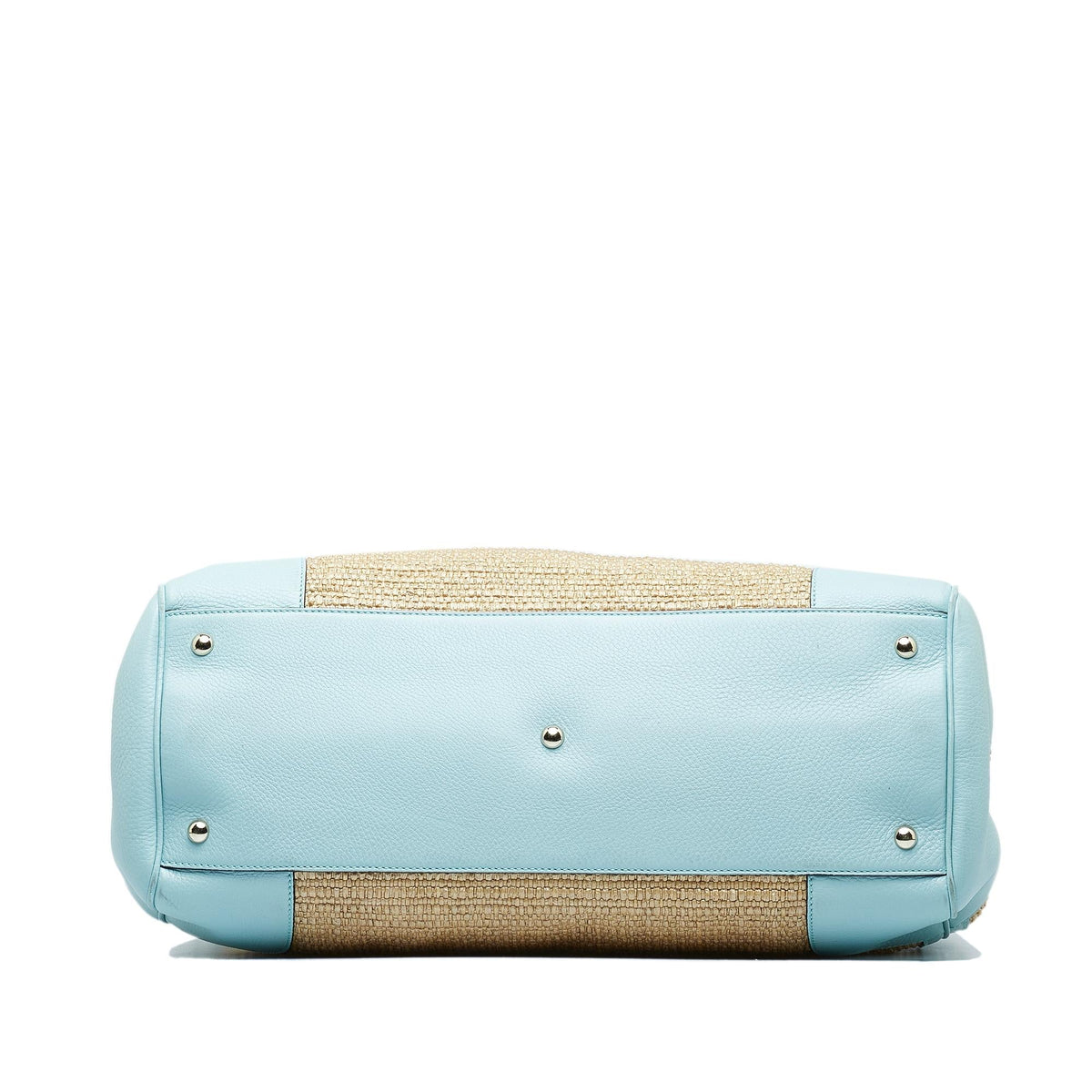 Gucci Large Raffia Bamboo Shopper (SHG-wkXCkH)