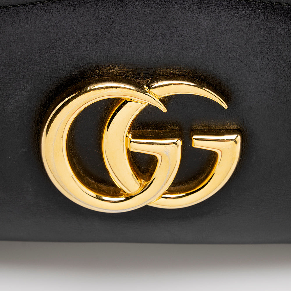 Gucci Leather Arli Large Top Handle Satchel - FINAL SALE