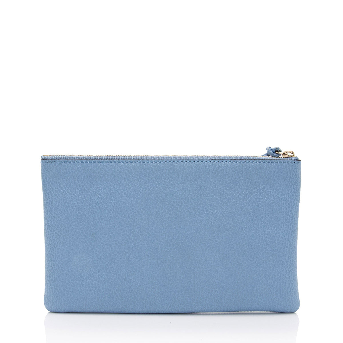 Gucci Leather Bamboo Tassel Zip Clutch (SHF-6YnArQ)
