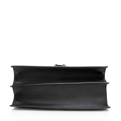 Gucci Leather Borsa Dionysus Large Top Handle Bag