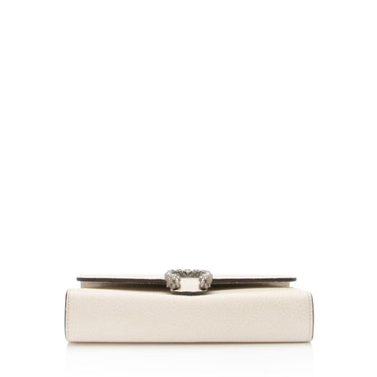 Gucci Leather Crystal Dionysus Chain Wallet (SHF-H1BZ4r)