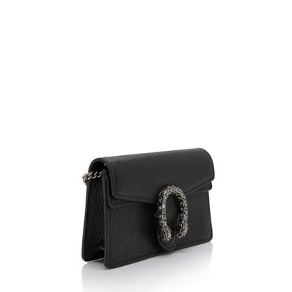 Gucci Leather Dionysus Super Mini Bag (SHF-vEOAxI)