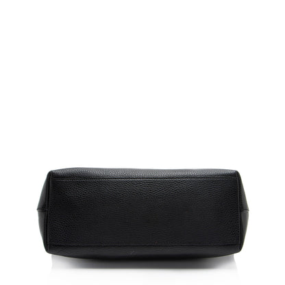 Gucci Leather GG Charm Satchel
