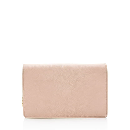 Gucci Leather GG Marmont Mini Chain Bag (SHF-bvCAjP)