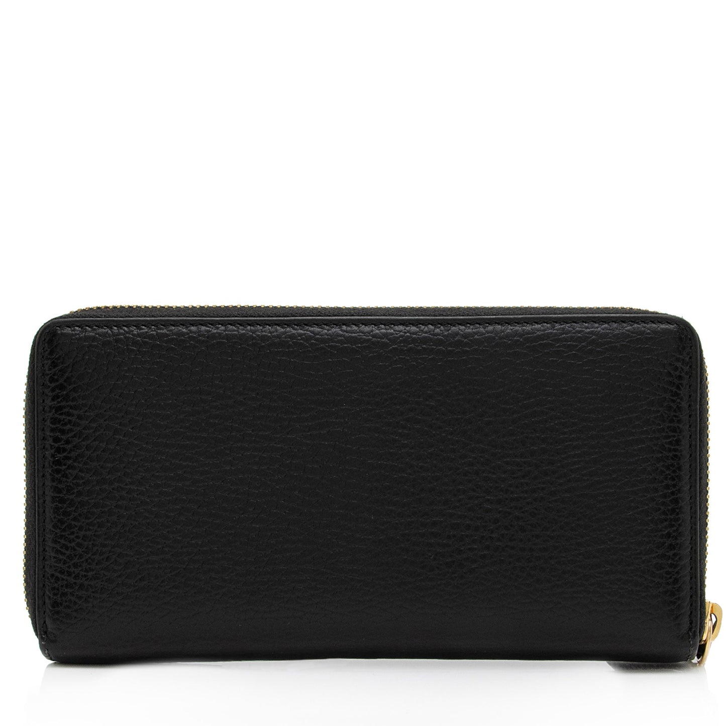 Gucci Leather GG Marmont Zip Around Wallet (SHF-POjOPf)