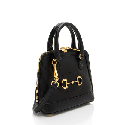Gucci Leather Horsebit 1955 Mini Satchel