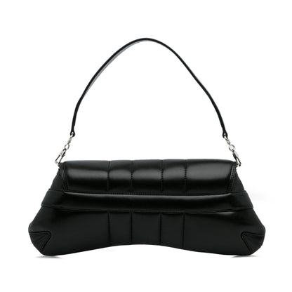Gucci Leather Horsebit Chain Satchel (SHG-RhaWYN)