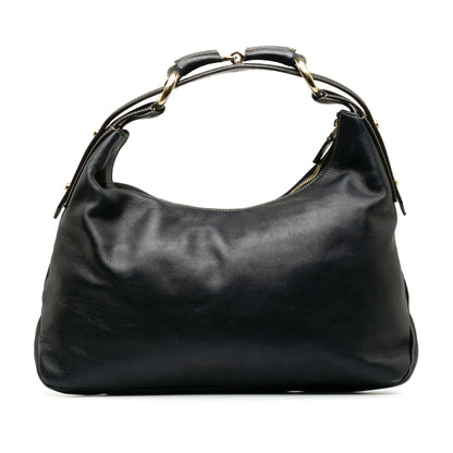 Gucci Leather Horsebit Hobo (SHG-g2QHkt)