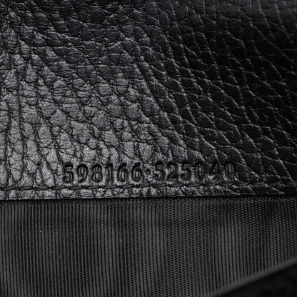 Gucci Leather Interlocking G Continental Wallet