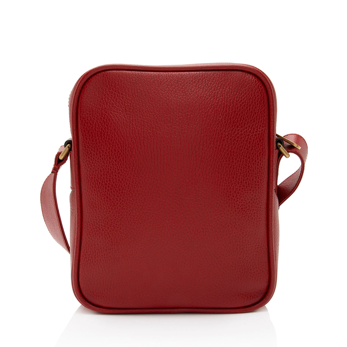 Gucci Leather Logo Messenger (SHF-pLuM4p)