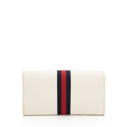 Gucci Leather Ophidia Chain Wallet (SHF-UFkJvu)