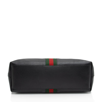 Gucci Leather Ophidia Medium Tote (SHF-Rkl1Mv)