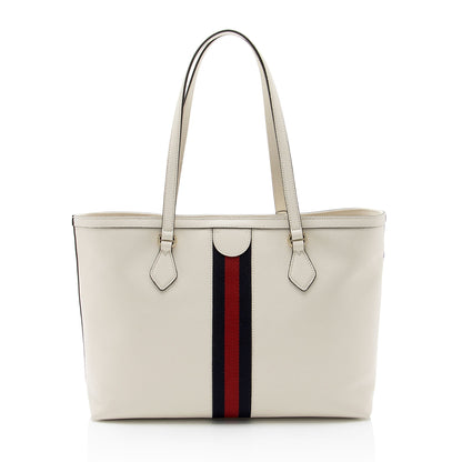 Gucci Leather Ophidia Medium Tote