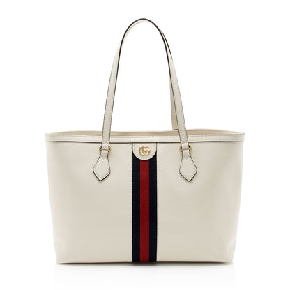 Gucci Leather Ophidia Medium Tote