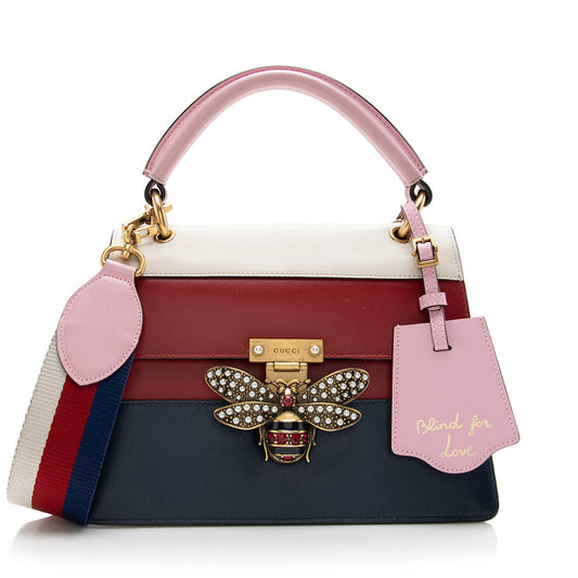 Gucci Leather Queen Margaret Top Handle Satchel