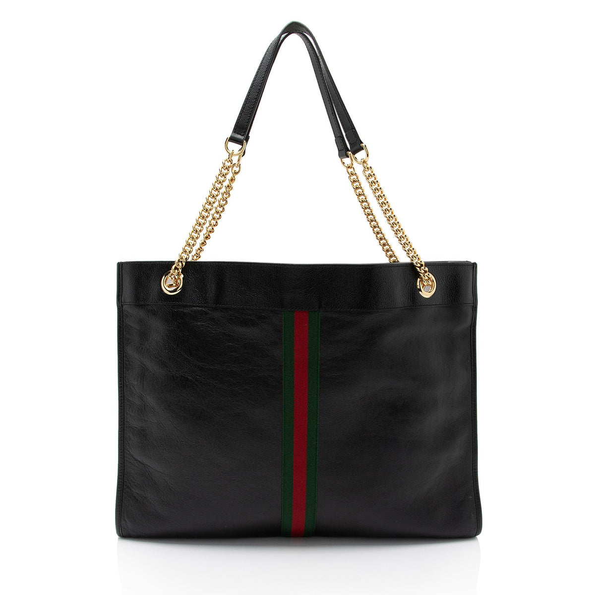 Gucci Leather Rajah Large Tote (SHF-Vvlw5M)