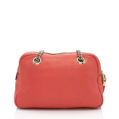 Gucci Leather Soho Chain Small Shoulder Bag (SHF-me1riu)