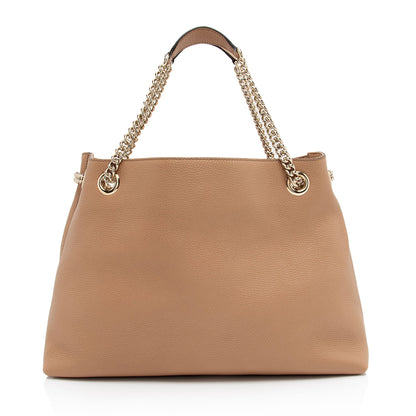 Gucci Leather Soho Medium Shoulder Bag (SHF-1JTOE4)