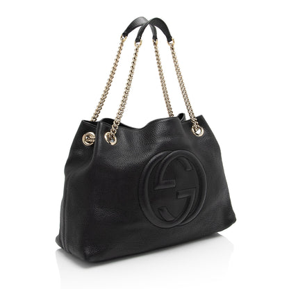 Gucci Leather Soho Medium Shoulder Bag (SHF-52sRr2)