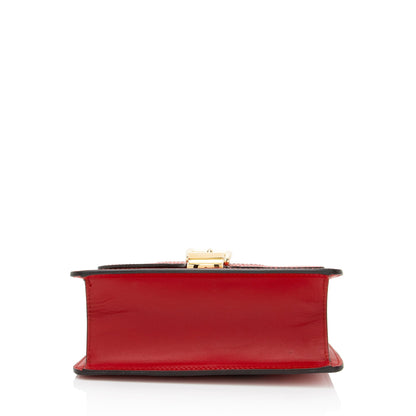 Gucci Leather Sylvie Mini Chain Bag