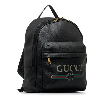 Gucci Logo Backpack (SHG-D61Ucn)