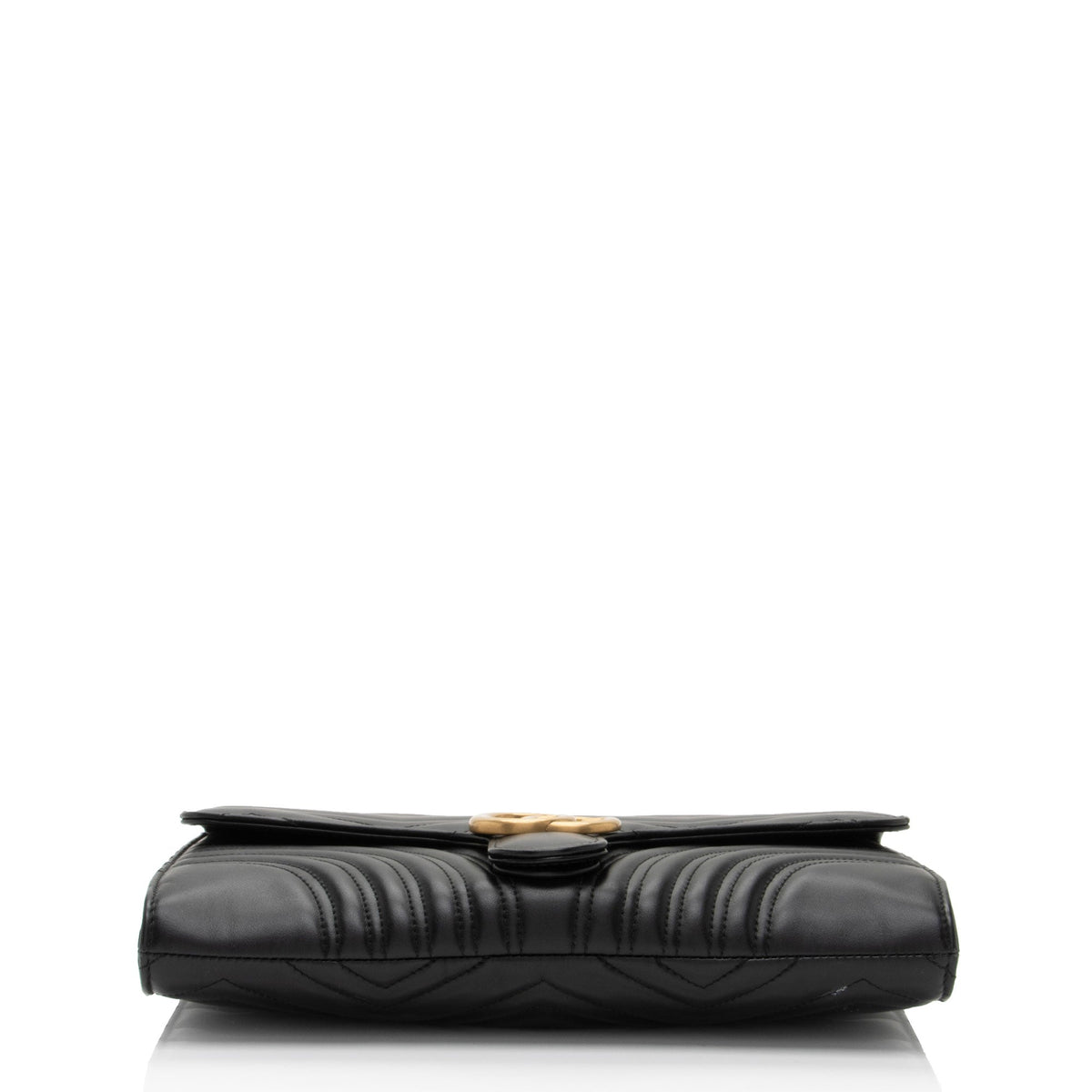 Gucci Matelasse Leather GG Marmont Clutch (SHF-ZRS6E1)