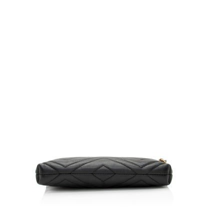 Gucci Matelasse Leather GG Marmont Mini Chain Bag (SHF-CwKDsc)