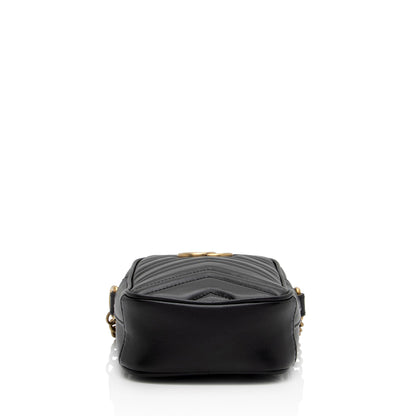Gucci Matelasse Leather GG Marmont Mini Crossbody Bag (SHF-2UTE9c)