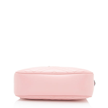 Gucci Matelasse Leather GG Marmont Small Shoulder Bag (SHF-W30FiI)