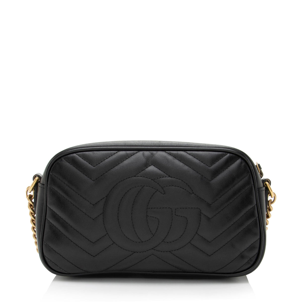 Gucci Matelasse Leather GG Marmont Small Shoulder Bag