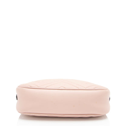 Gucci Matelasse Leather GG Marmont Small Shoulder Bag