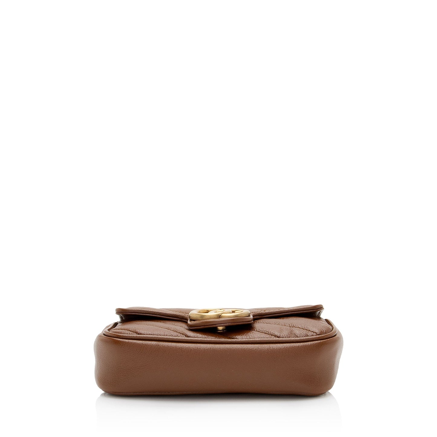 Gucci Matelasse Leather GG Marmont Super Mini Flap Bag (SHF-OIMhbP)