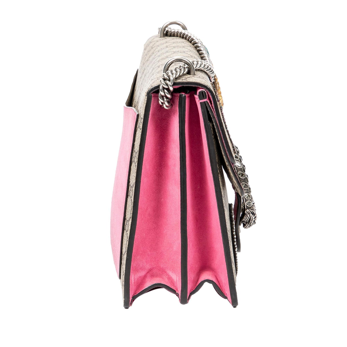 Gucci Medium Embellished GG Supreme Dionysus Shoulder Bag (SHG-A3io5I)