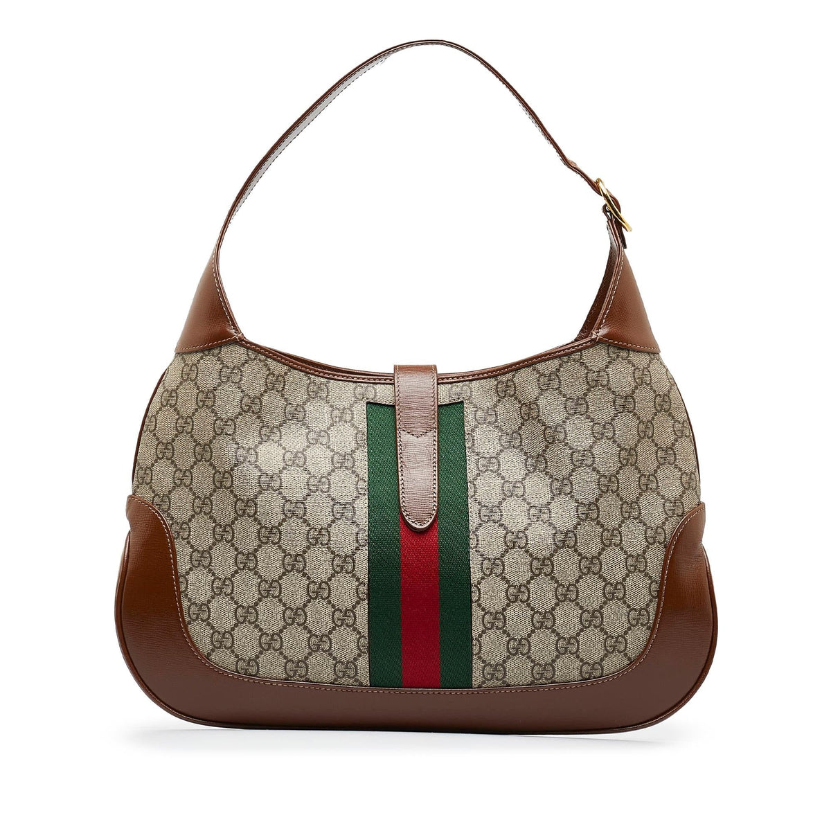 Gucci Medium GG Supreme Jackie 1961 (SHG-qAV8S4)
