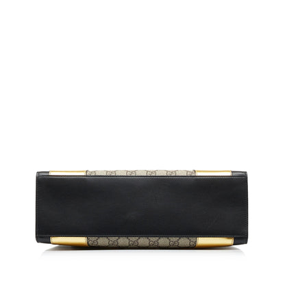 Gucci Medium GG Supreme Osiride Top Handle Bag (SHG-SiBVGy)