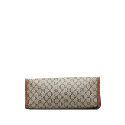 Gucci Medium GG Supreme Padlock Tote Bag (SHG-OWy58p)