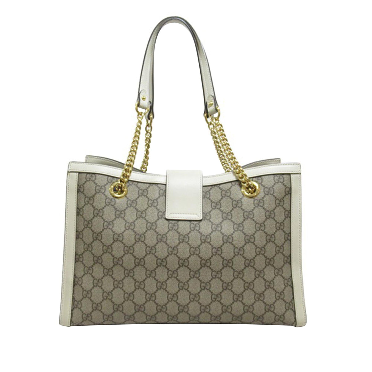 Gucci Medium GG Supreme Padlock Tote Bag (SHG-d03O8y)