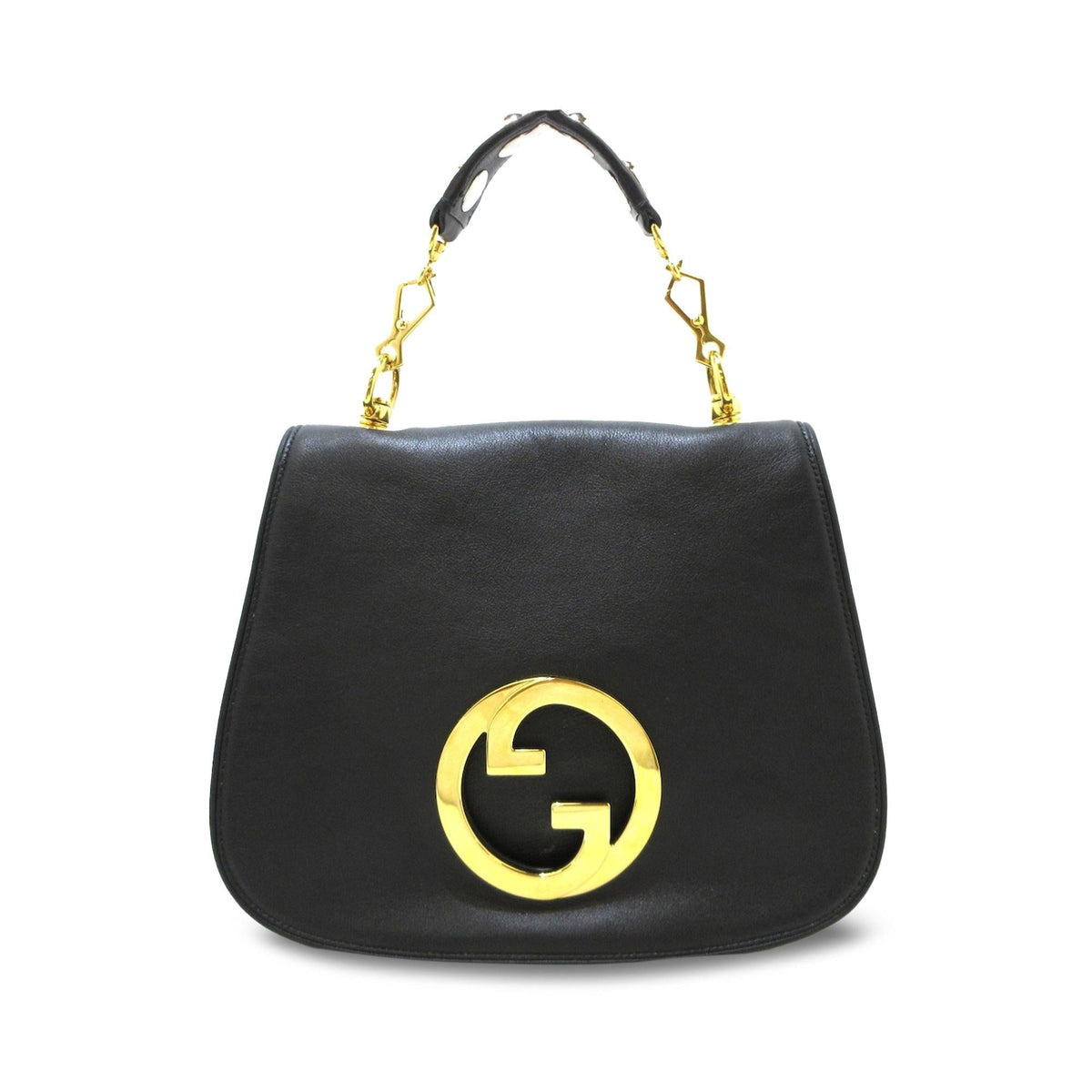 Gucci Medium Leather Blondie Satchel (SHG-kHNIeL)