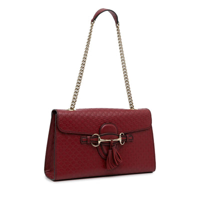 Gucci Medium Microguccissima Emily Shoulder Bag (SHG-MaxKRL)