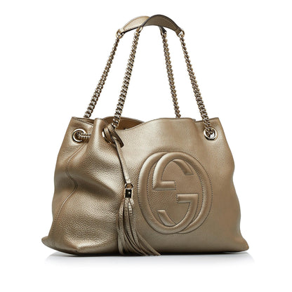 Gucci Medium Soho Chain Tote (SHG-C443qt)