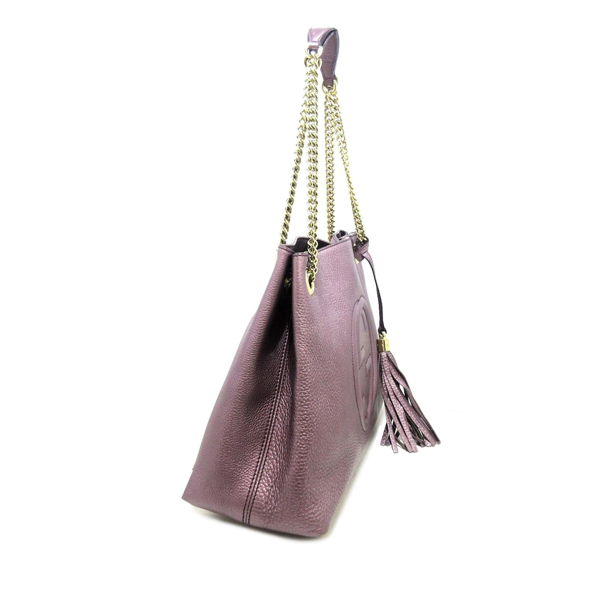 Gucci Medium Soho Chain Tote (SHG-Vjavet)