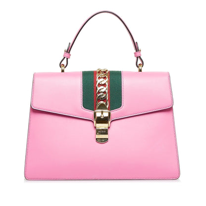 Gucci Medium Sylvie Satchel (SHG-ZwSUYi)