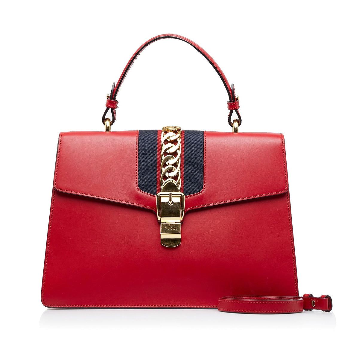 Gucci Medium Sylvie Satchel (SHG-9Fqcs4)