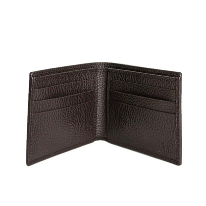 Gucci Men's Bi Fold wallet 260987 525040 Beige & Brown Guccissima (GGMW2022)