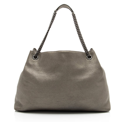 Gucci Metallic Leather Soho Large Shoulder Bag