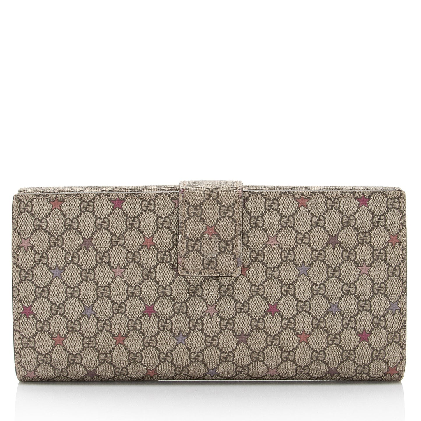 Gucci Micro GG Supreme Stars Continental Wallet (SHF-JX6vJI)