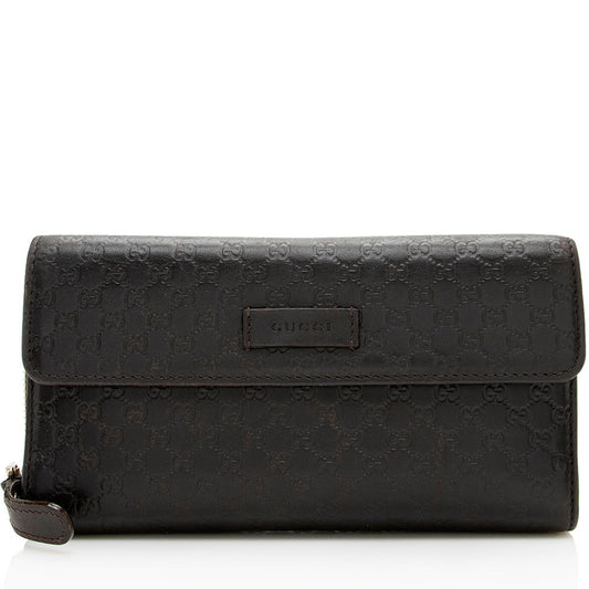 Gucci Microguccissima Continental Flap Wallet