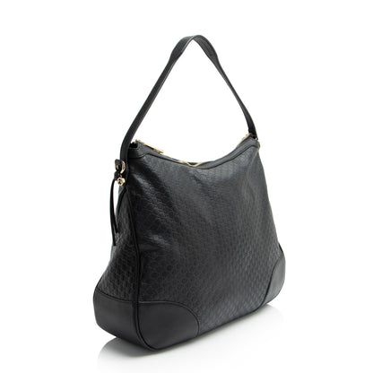 Gucci Microguccissima Leather Bree Large Hobo