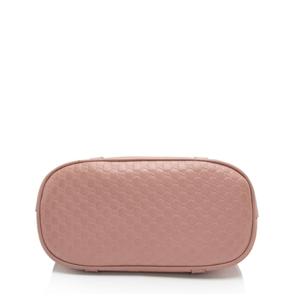 Gucci Microguccissima Leather Dome Small Satchel (SHF-q8xP5f)