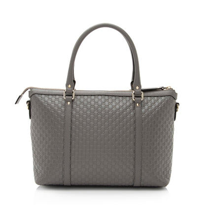 Gucci Microguccissima Leather Joy Medium Zip Tote (SHF-KKh5Fm)